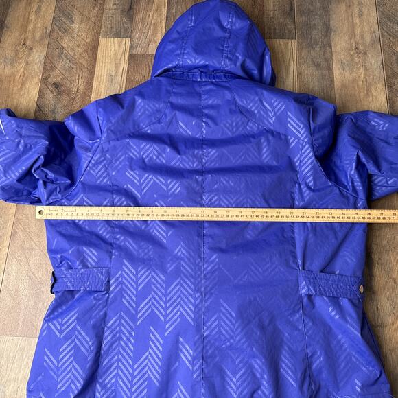 ZeroXposur Snow Jacket Women's Size 1X Purple Insulated Skiing Snowboarding 5398 - Picture 15 of 16